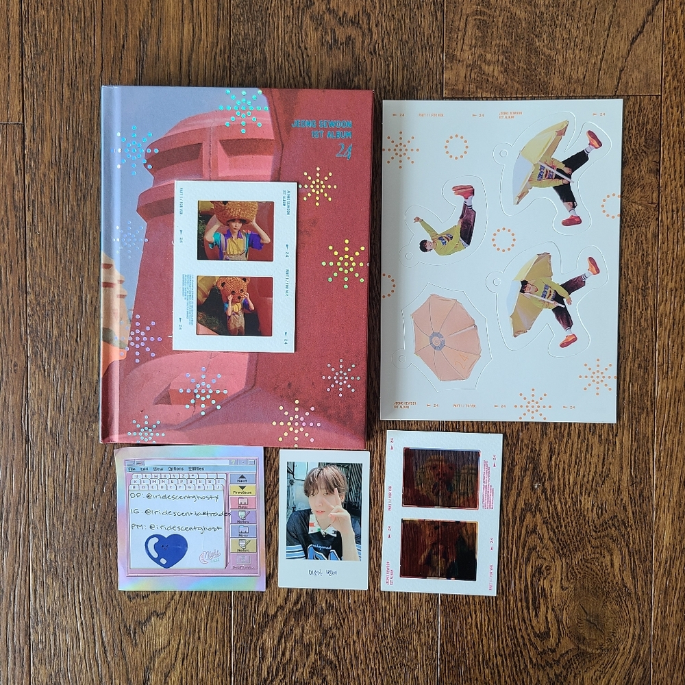 Jeong Sewoon 1st Album <24> Part 1 album